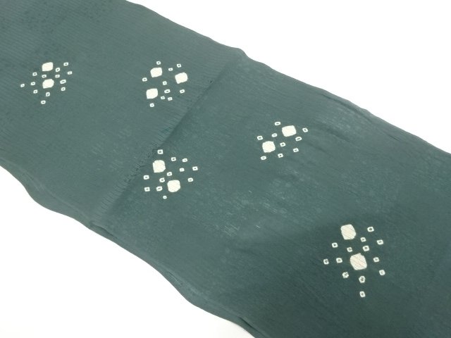 JAPANESE KIMONO / SHIBORI SUMMER OBIAGE